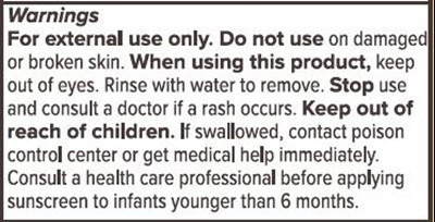 Warnings - Norwex SPF 15 Warnings 